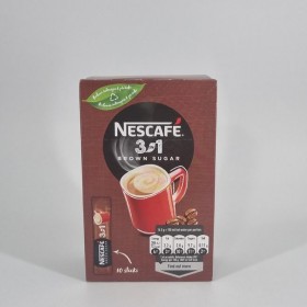 Nescafé classic 3v1 hnedý cukor 10x16g krabica