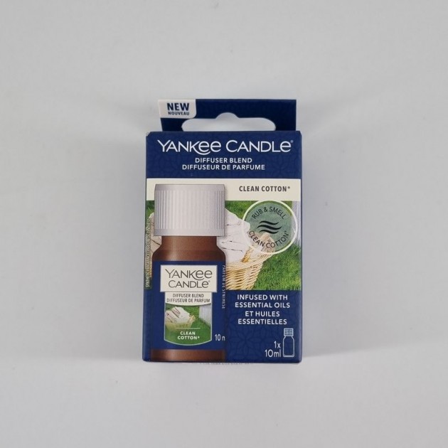 Yankee Candle náplň do difúzera ultrasonic aroma/ Clean Cotton 10ml