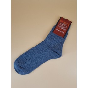 Bavlnené ponožky pánske Svetlo-modré 10 (44-45)