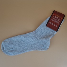 Bavlnené ponožky pánske sivé veľkosť 5 (38)