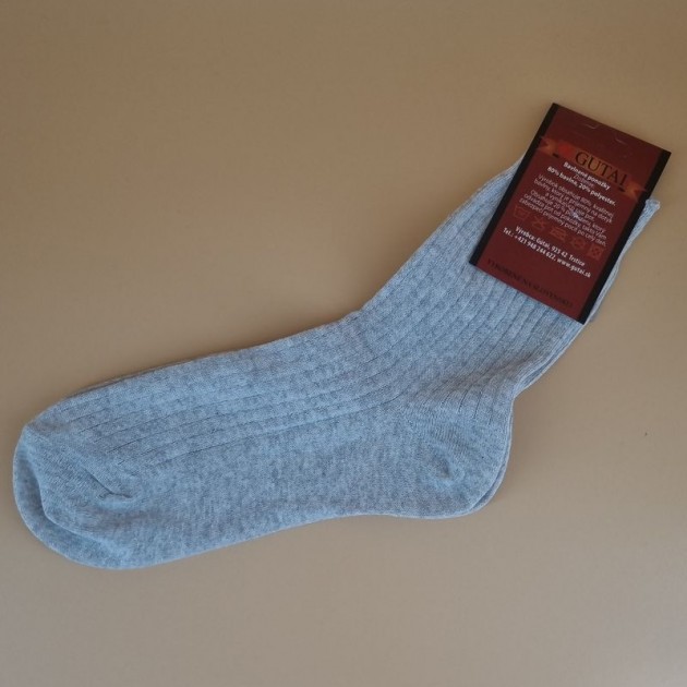 Bavlnené ponožky béžovú veľkosť 6 (39)