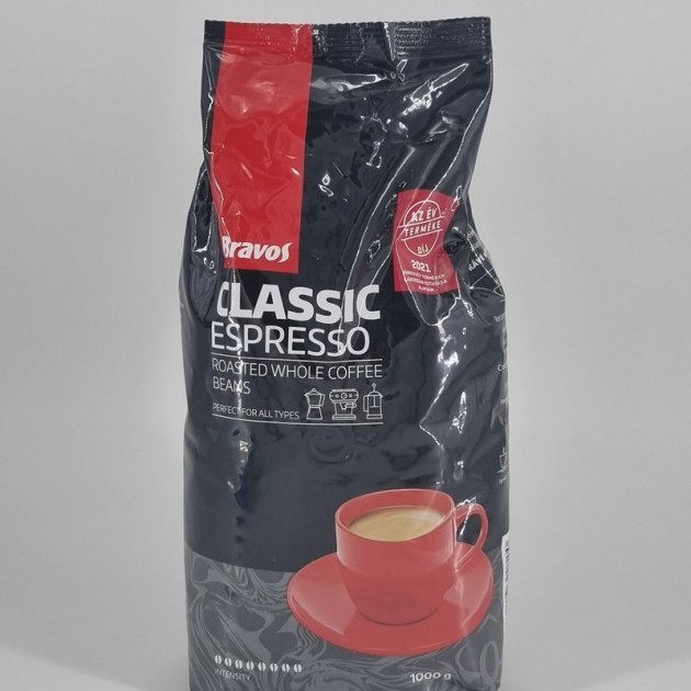 Bravos espresso 1kg zrnková káva